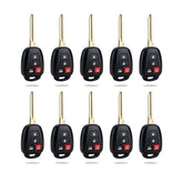 G Chip Remote Car Key Replacement for 2012-2014 Toyota Camry 4 Button HYQ12BDM  KR-T4SB